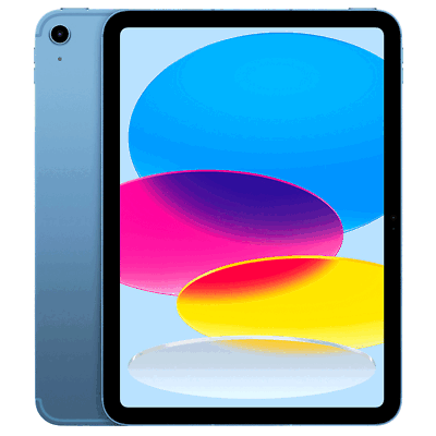 Apple iPad 10th Generation 10.9" 64GB Blue Wi-Fi Tablet MPQ13LL/A 2022 Model